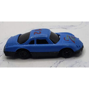 Vintage Blue Porsche Race Car The Toy Network City Racers Diecast Car
